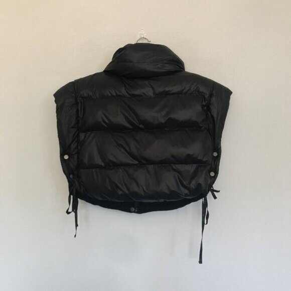 Free People Black Puffer Jacket - Picture 5 of 6